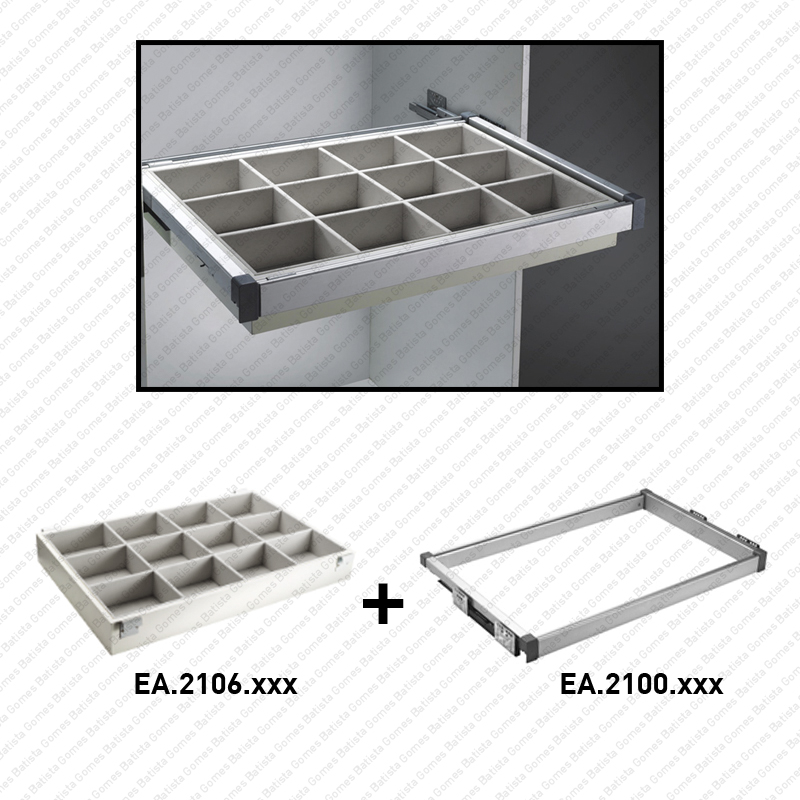 Organizador para acess�rios - SC SQUARE CLOSET